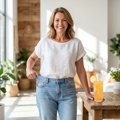 Month 2 and beyond: clothes fitting looser with Superfood Tabs